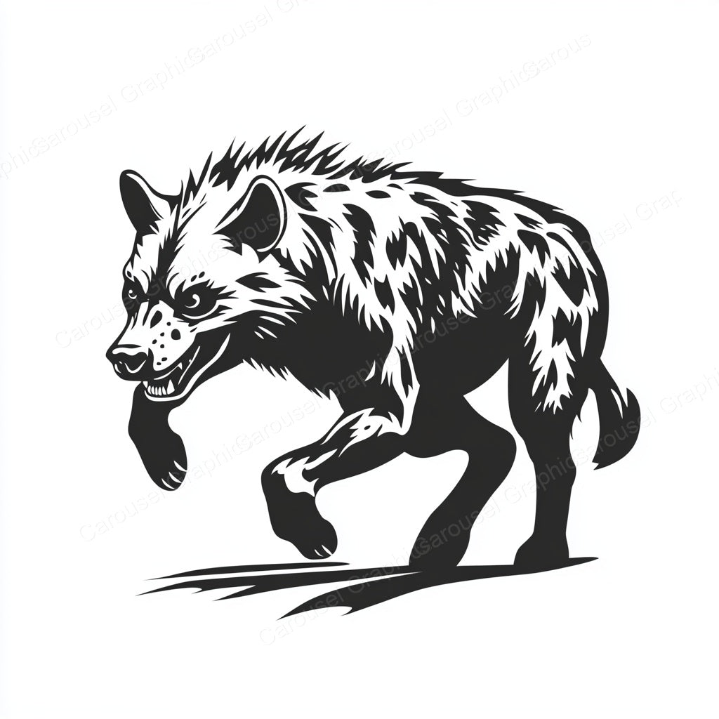 Hyena Vector Graphic preview