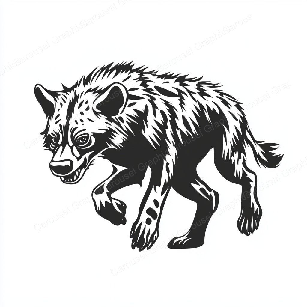 Hyena Vector Graphic preview