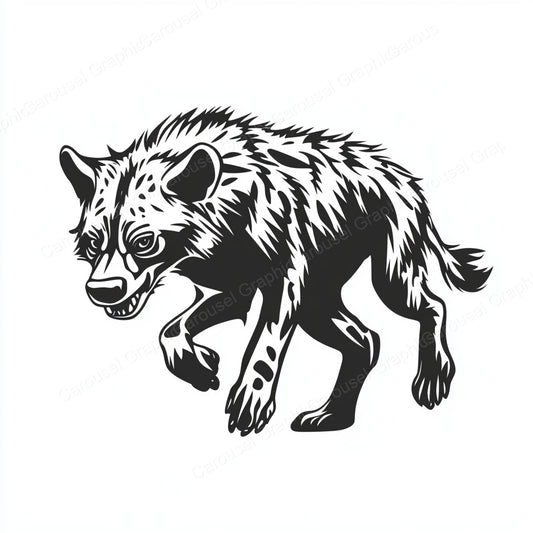 Hyena Vector Graphic preview