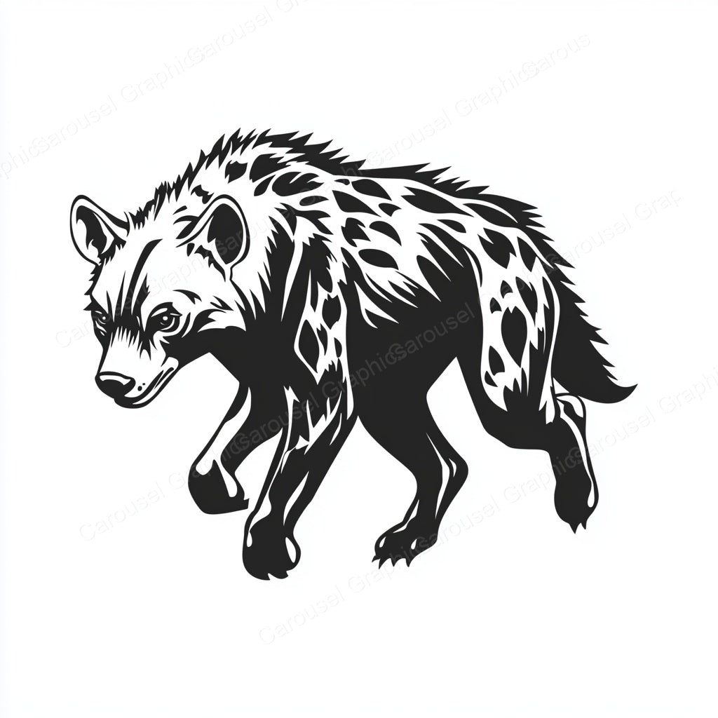 Hyena Vector Graphic preview