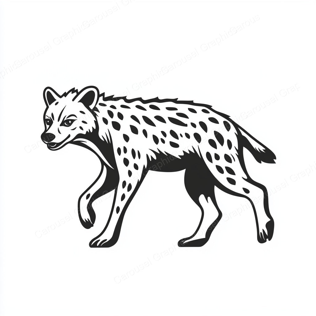 Hyena Vector Graphic preview