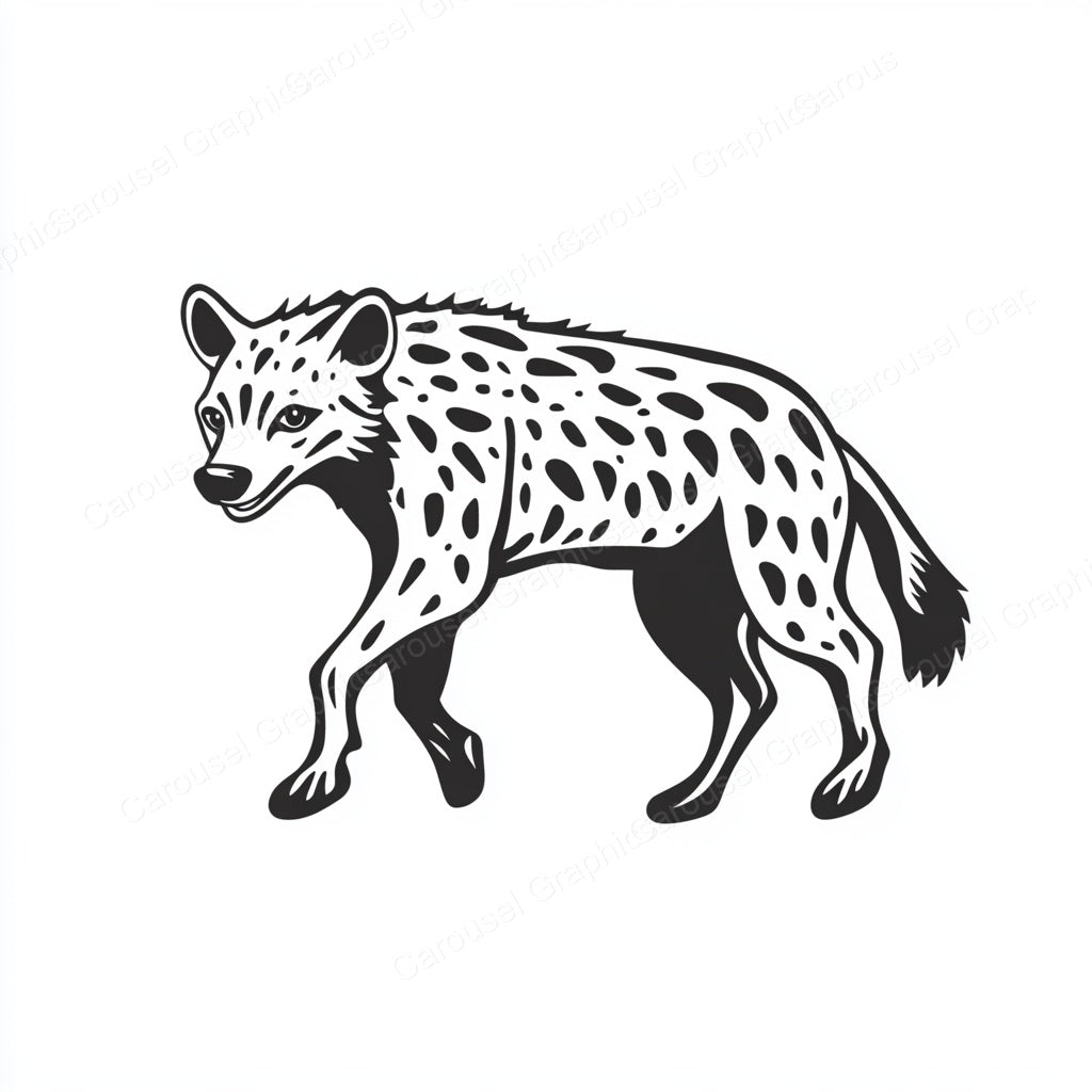 Hyena Vector Graphic preview