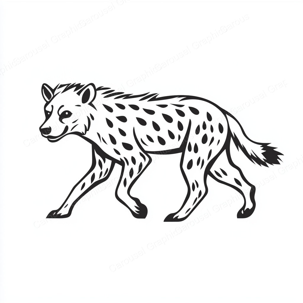 Hyena Vector Graphic preview