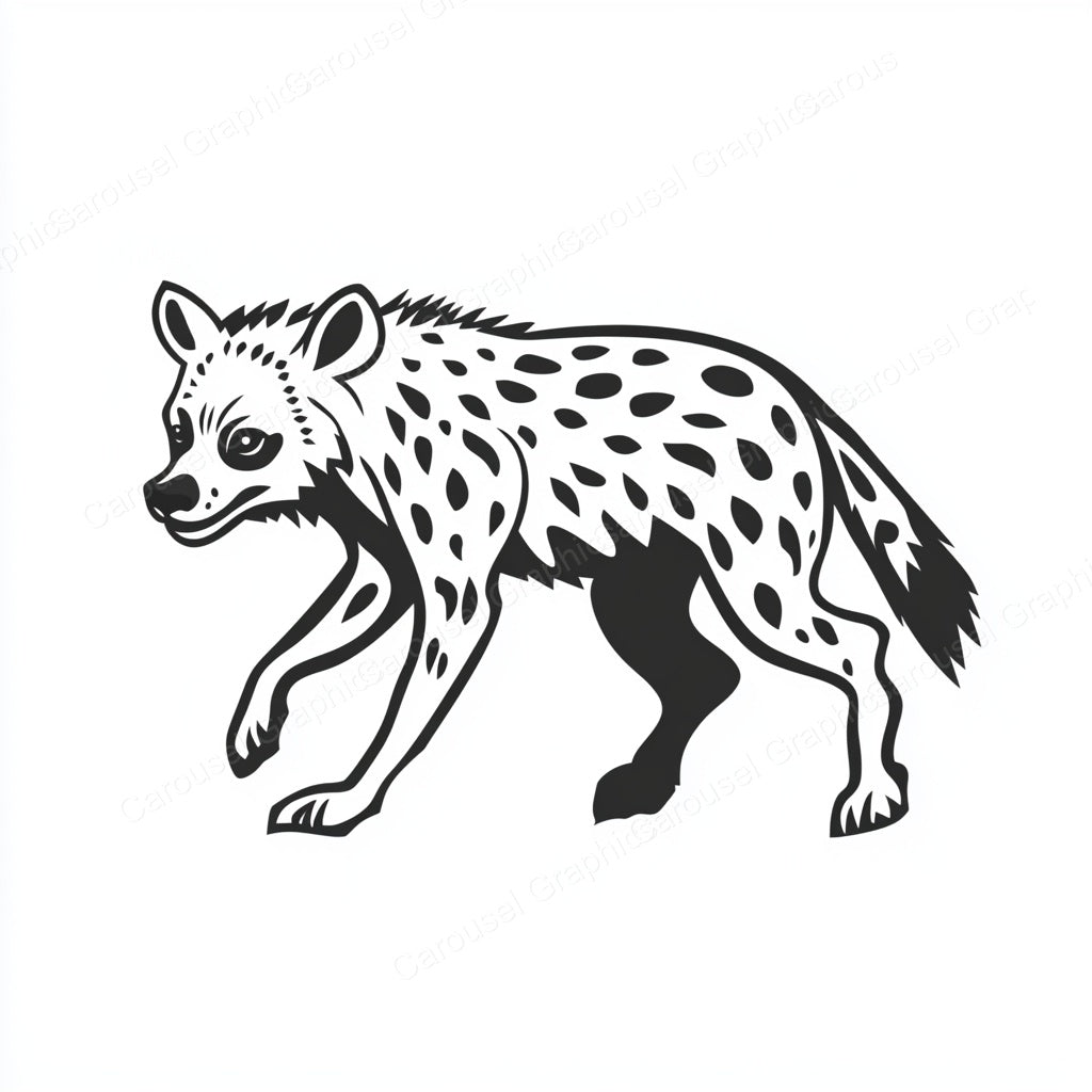 Hyena Vector Graphic preview