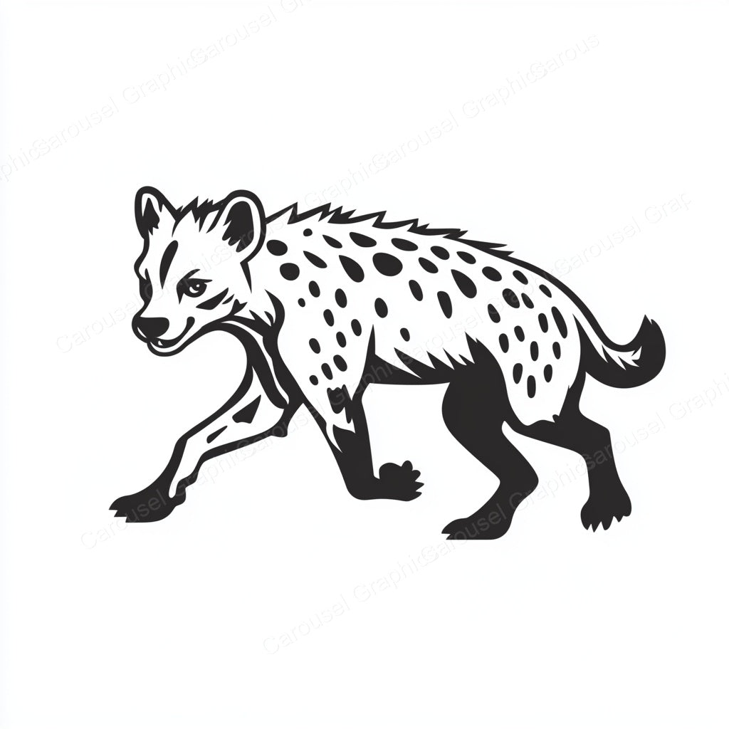 Hyena Vector Graphic preview