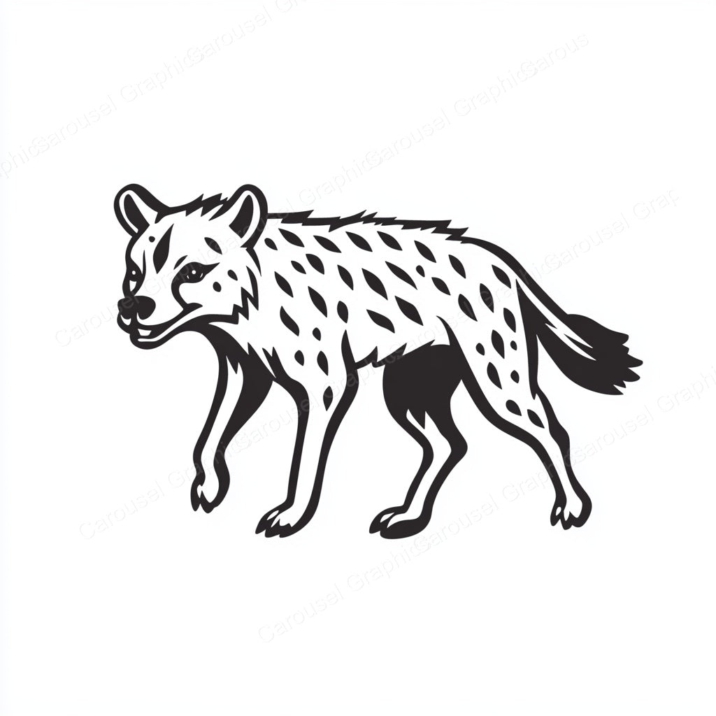 Hyena Vector Graphic preview