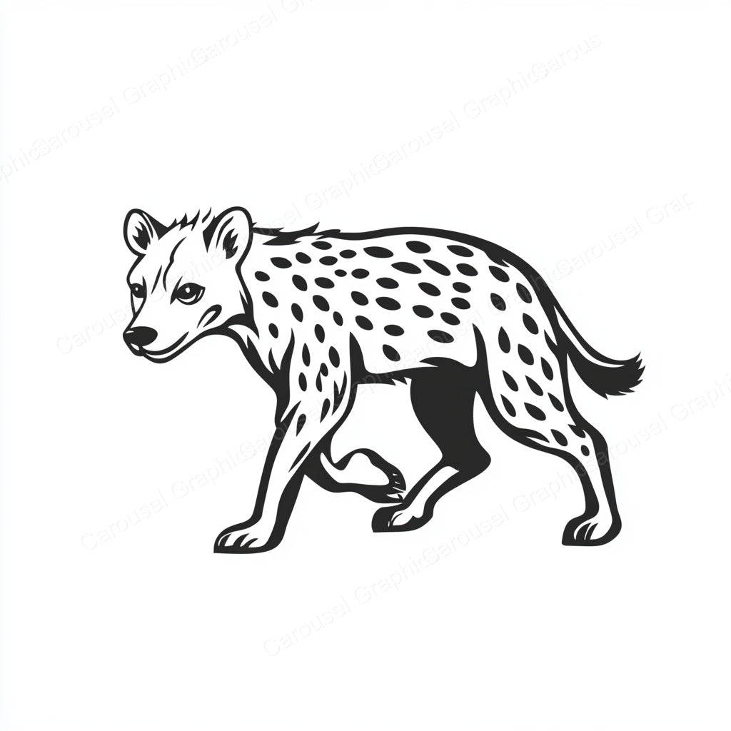 Hyena Vector Graphic preview