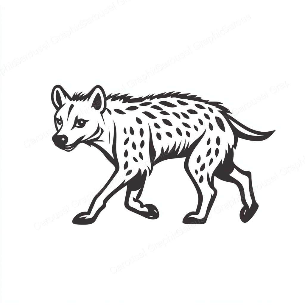 Hyena Vector Graphic preview
