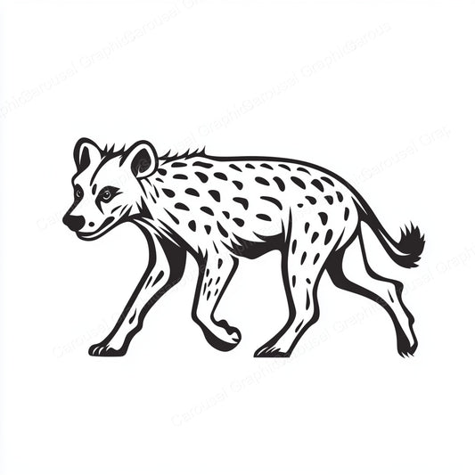 Hyena Vector Graphic preview