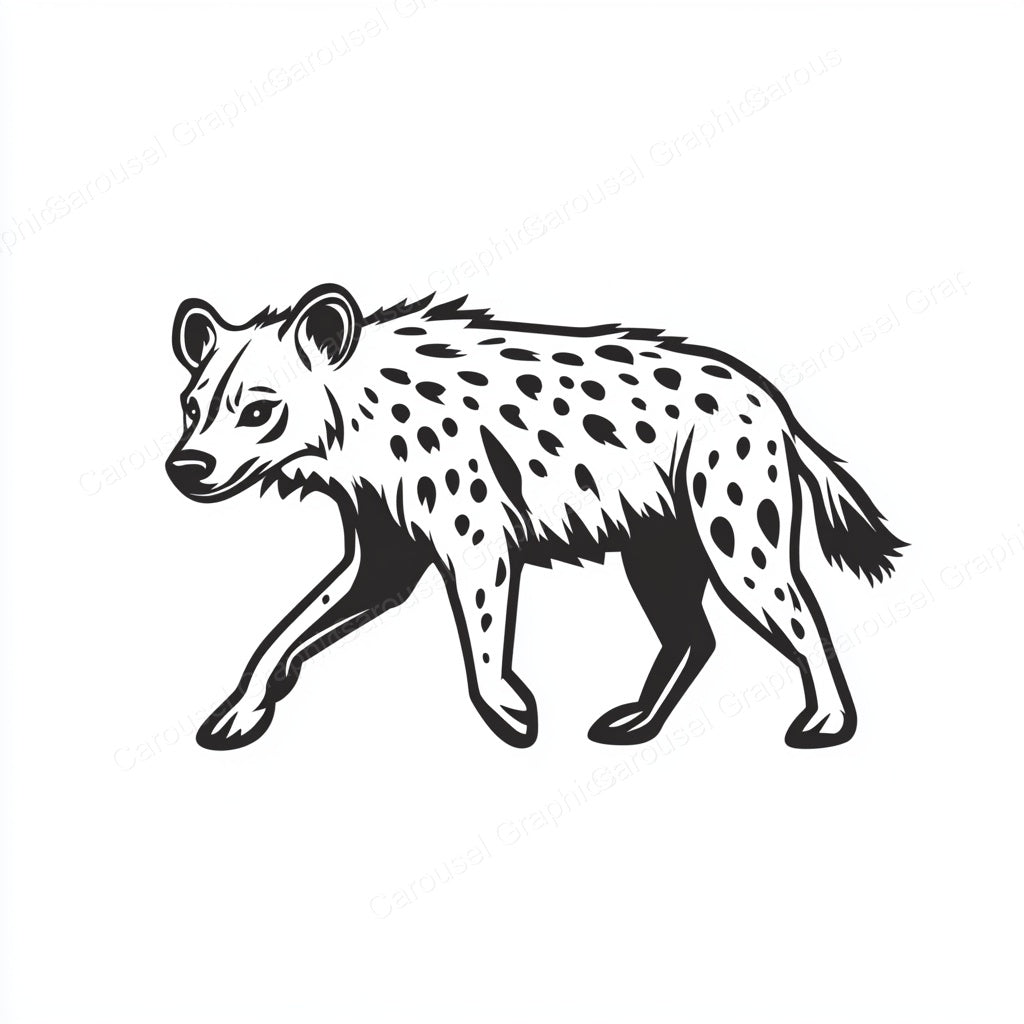 Hyena Vector Graphic preview
