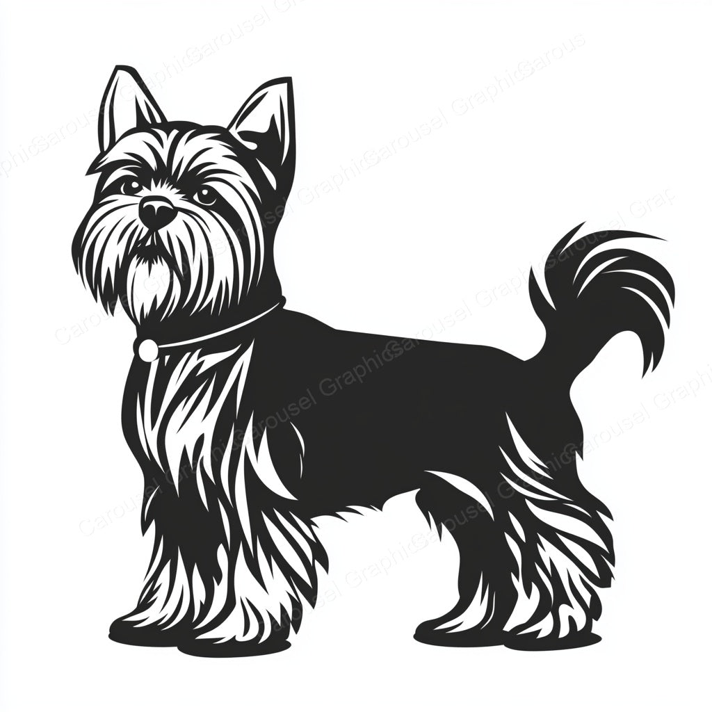 Yorkie Vector Graphic preview