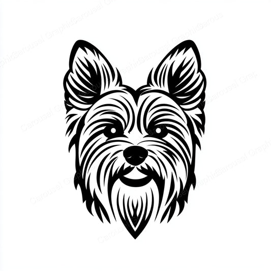 Yorkie Vector Graphic preview