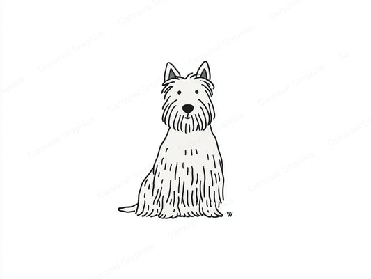 Yorkie Vector Graphic preview