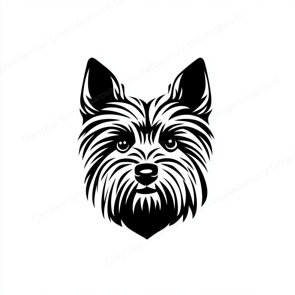 Yorkie Vector Graphic preview