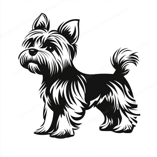 Yorkie Vector Graphic preview