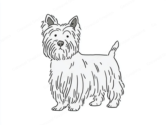 Yorkie Vector Graphic preview