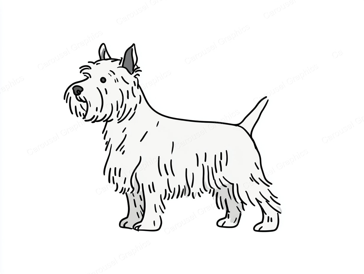 Yorkie Vector Graphic preview