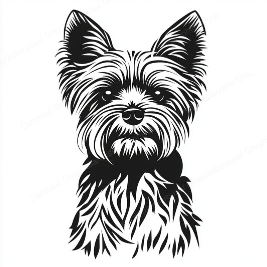 Yorkie Vector Graphic preview