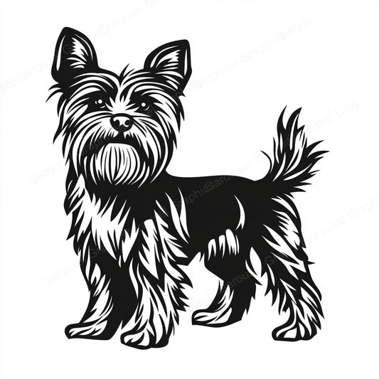 Yorkie Vector Graphic preview
