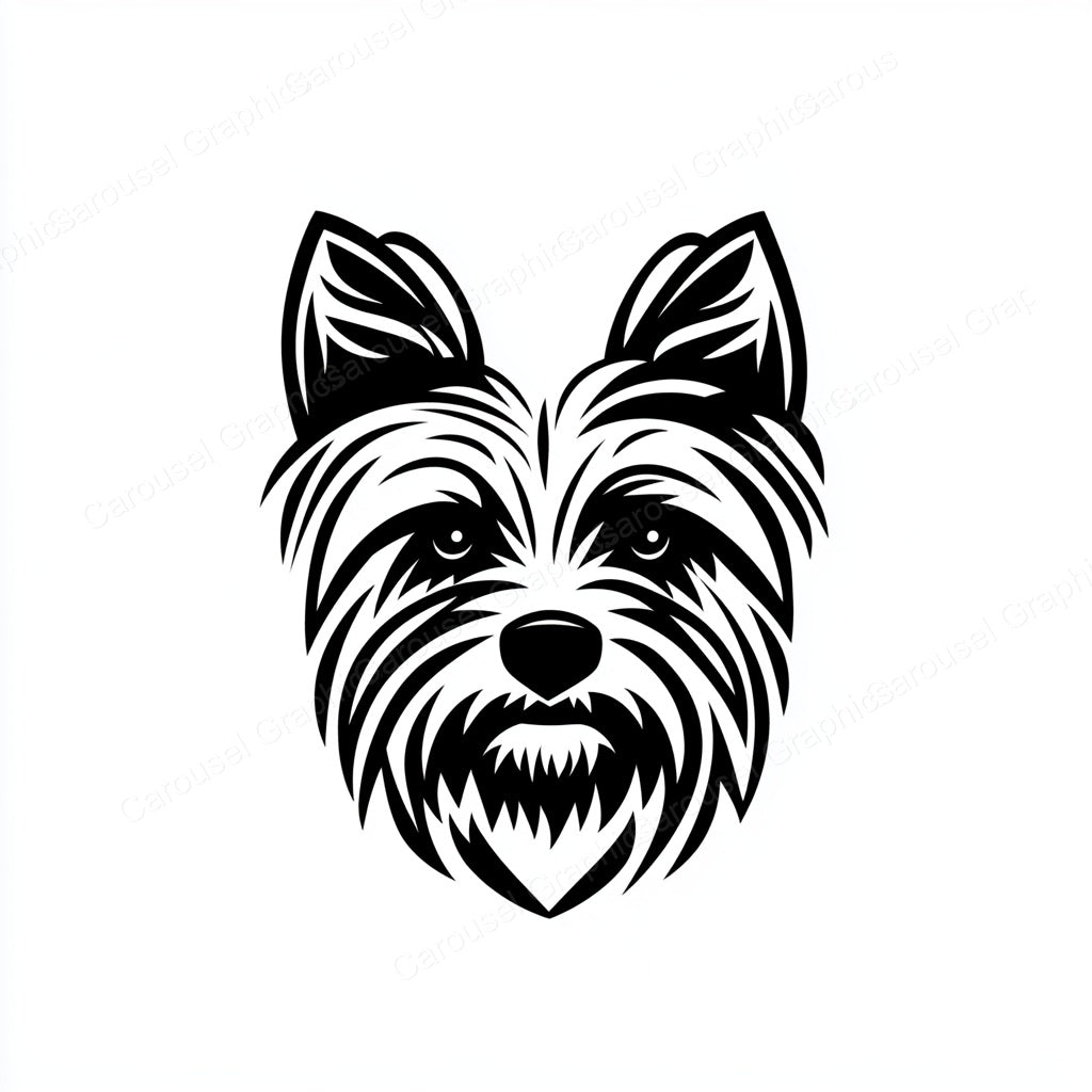 Yorkie Vector Graphic preview