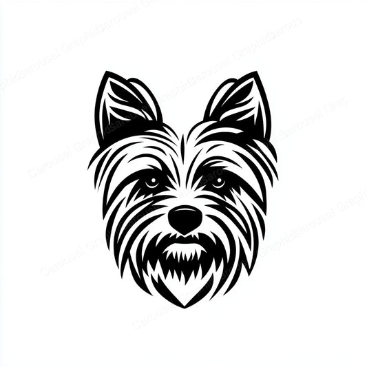 Yorkie Vector Graphic preview