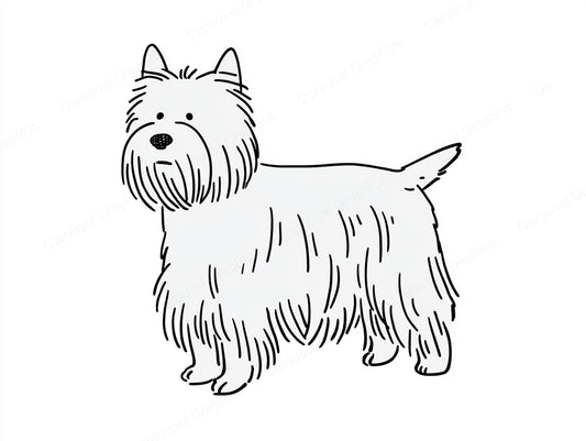Yorkie Vector Graphic preview