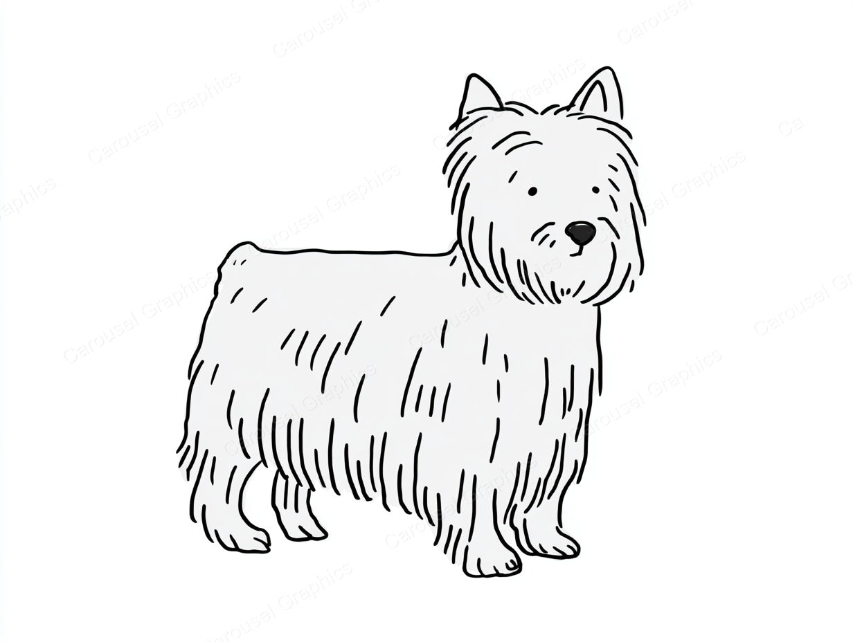 Yorkie Vector Graphic preview