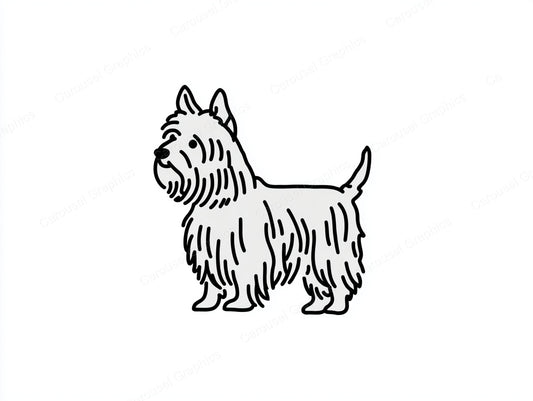 Yorkie Vector Graphic preview
