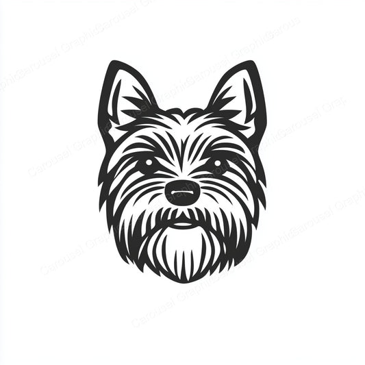 Yorkie Vector Graphic preview