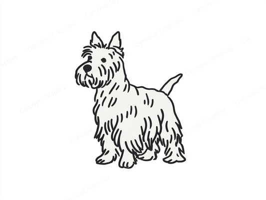 Yorkie Vector Graphic preview