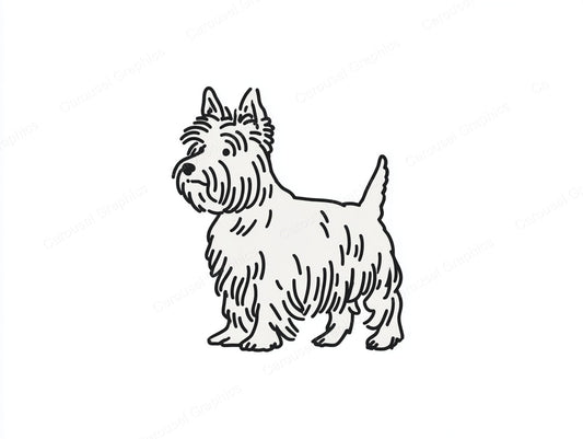 Yorkie Vector Graphic preview