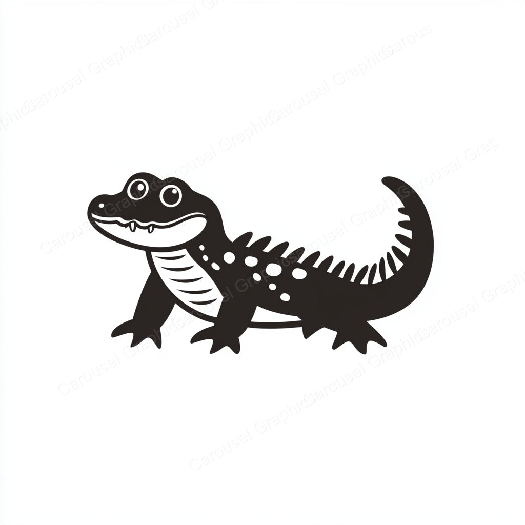Alligator Vector Graphic preview