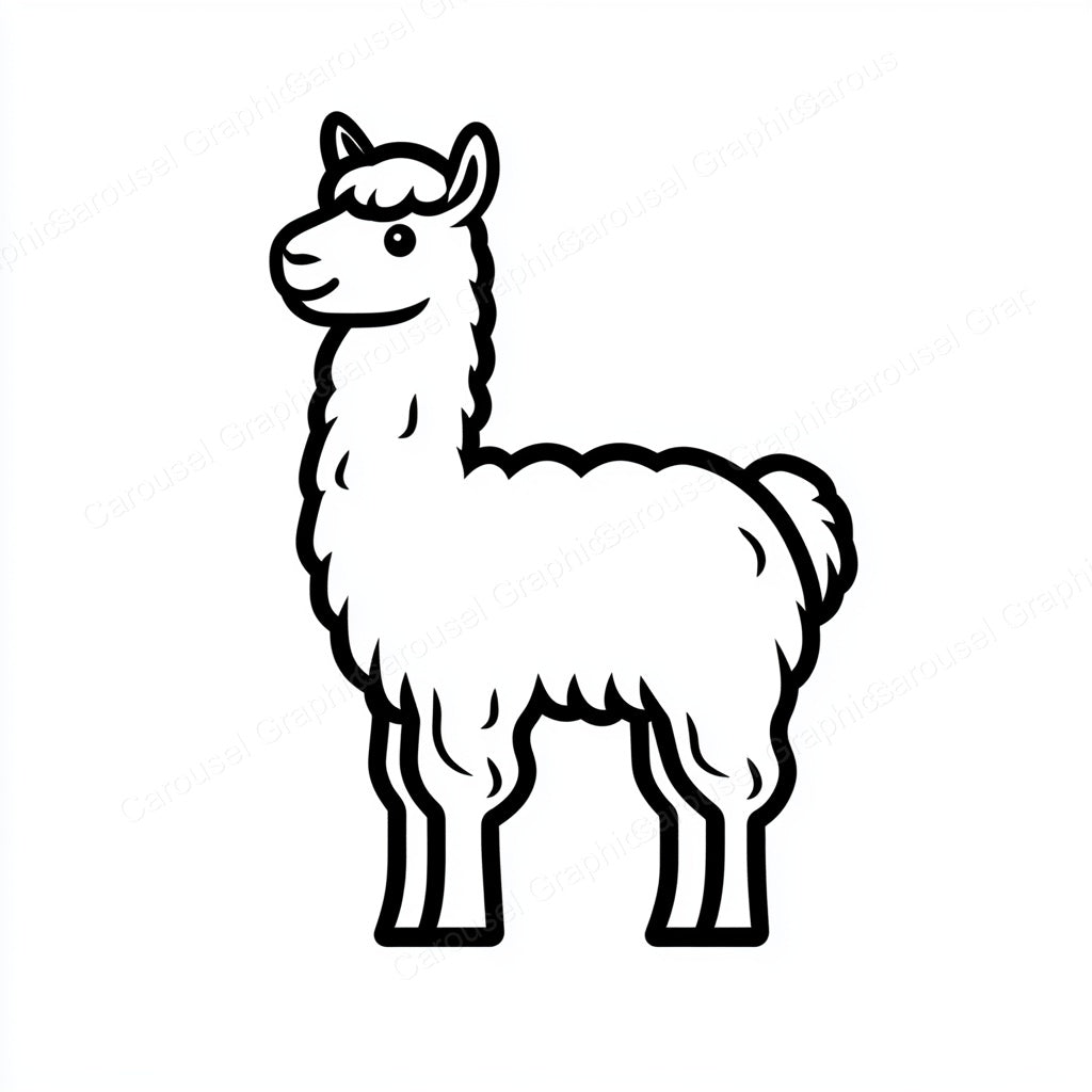 Alpaca Vector Graphic preview