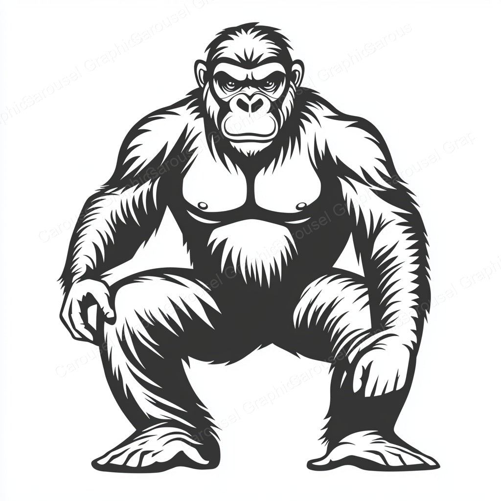 Ape Vector Graphic preview