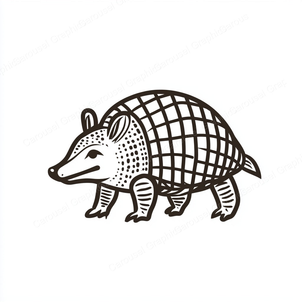 Armadillo Vector Graphic preview