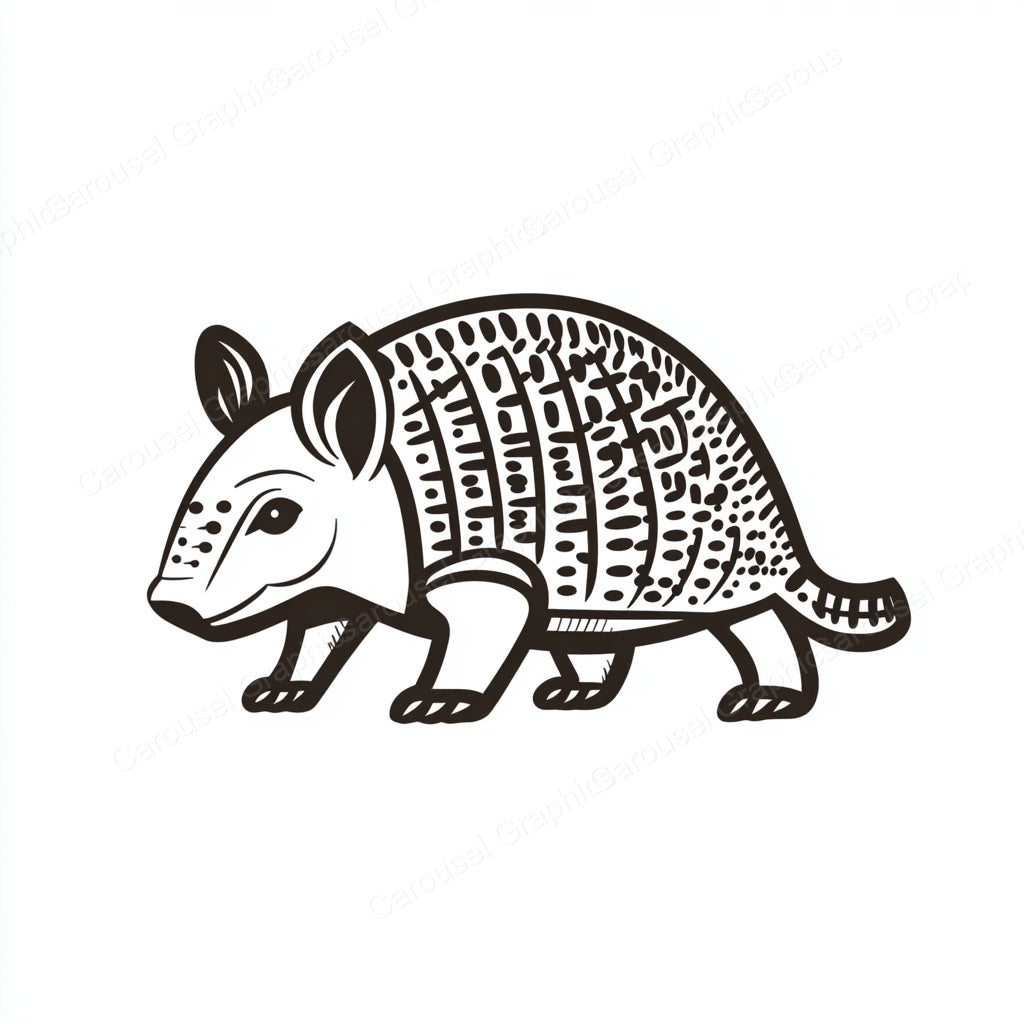 Armadillo Vector Graphic preview