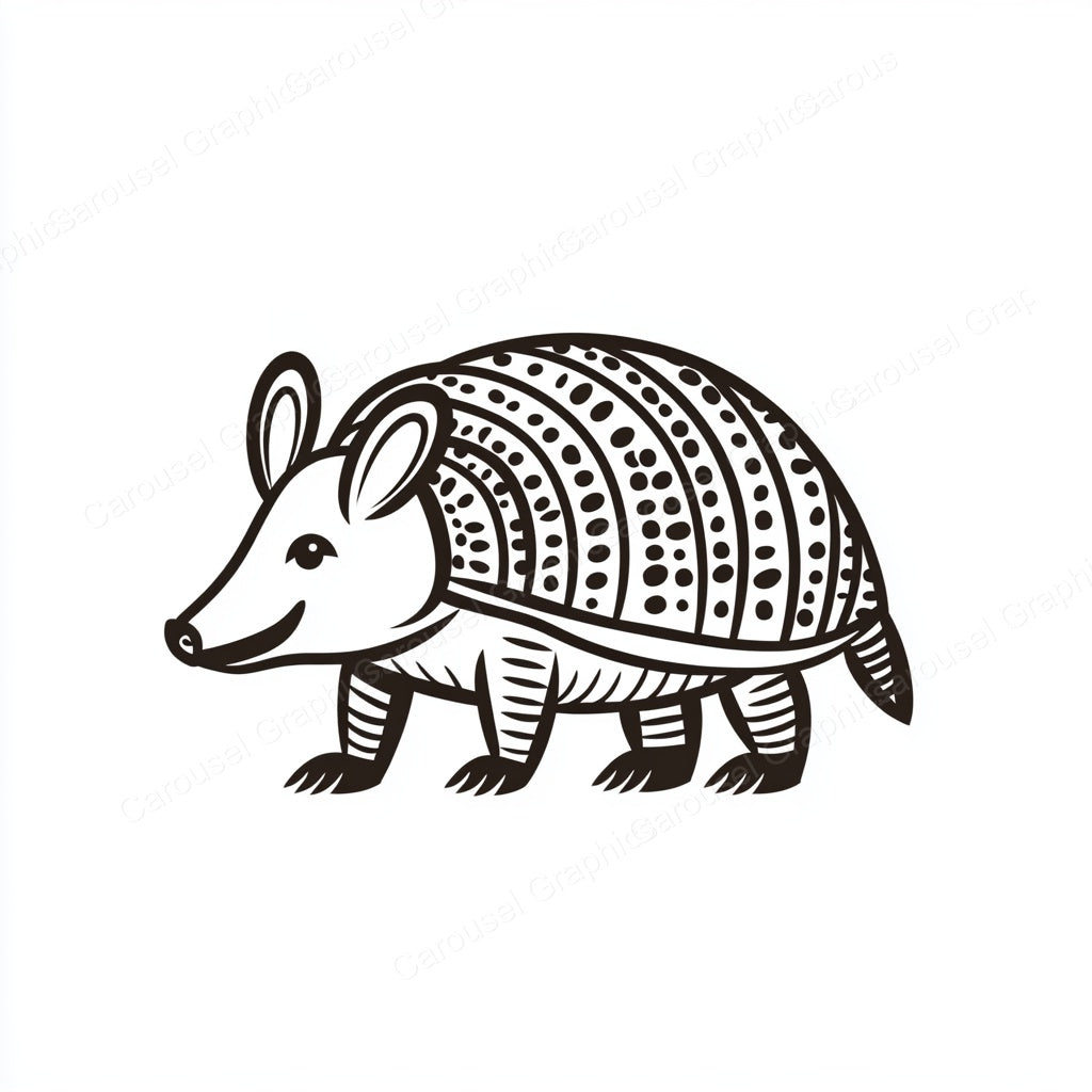 Armadillo Vector Graphic preview
