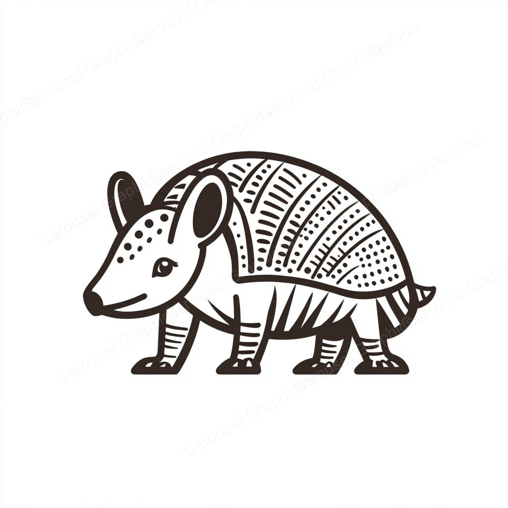 Armadillo Vector Graphic preview