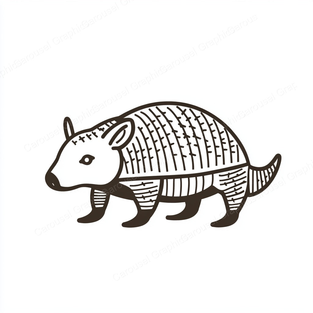 Armadillo Vector Graphic preview