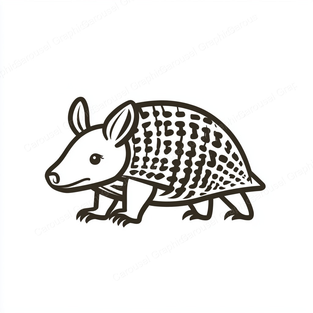 Armadillo Vector Graphic preview