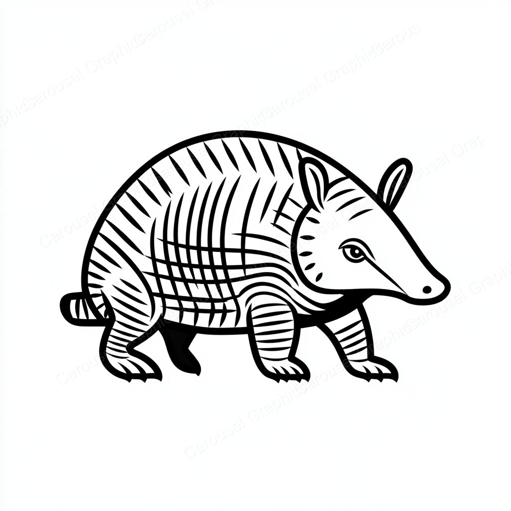 Armadillo Vector Graphic preview