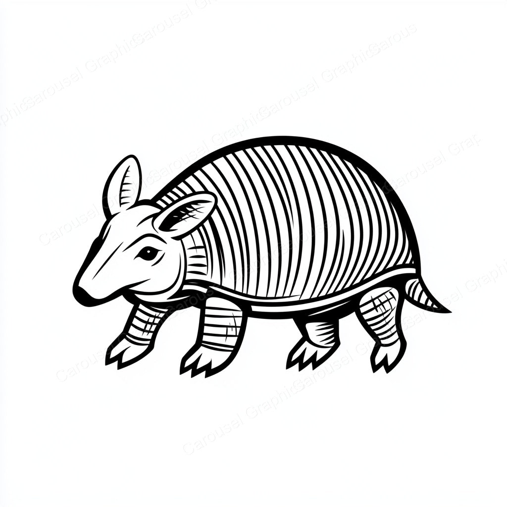Armadillo Vector Graphic preview