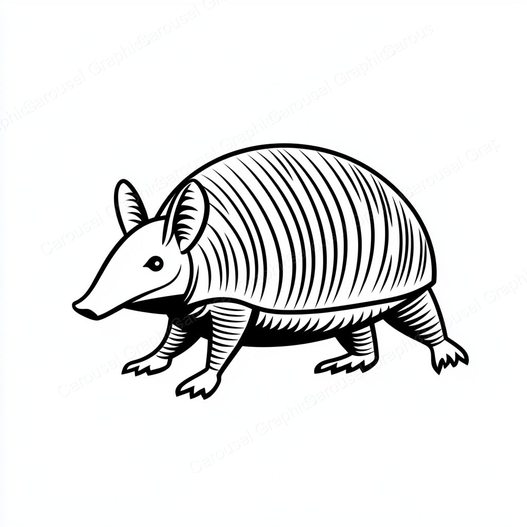 Armadillo Vector Graphic preview