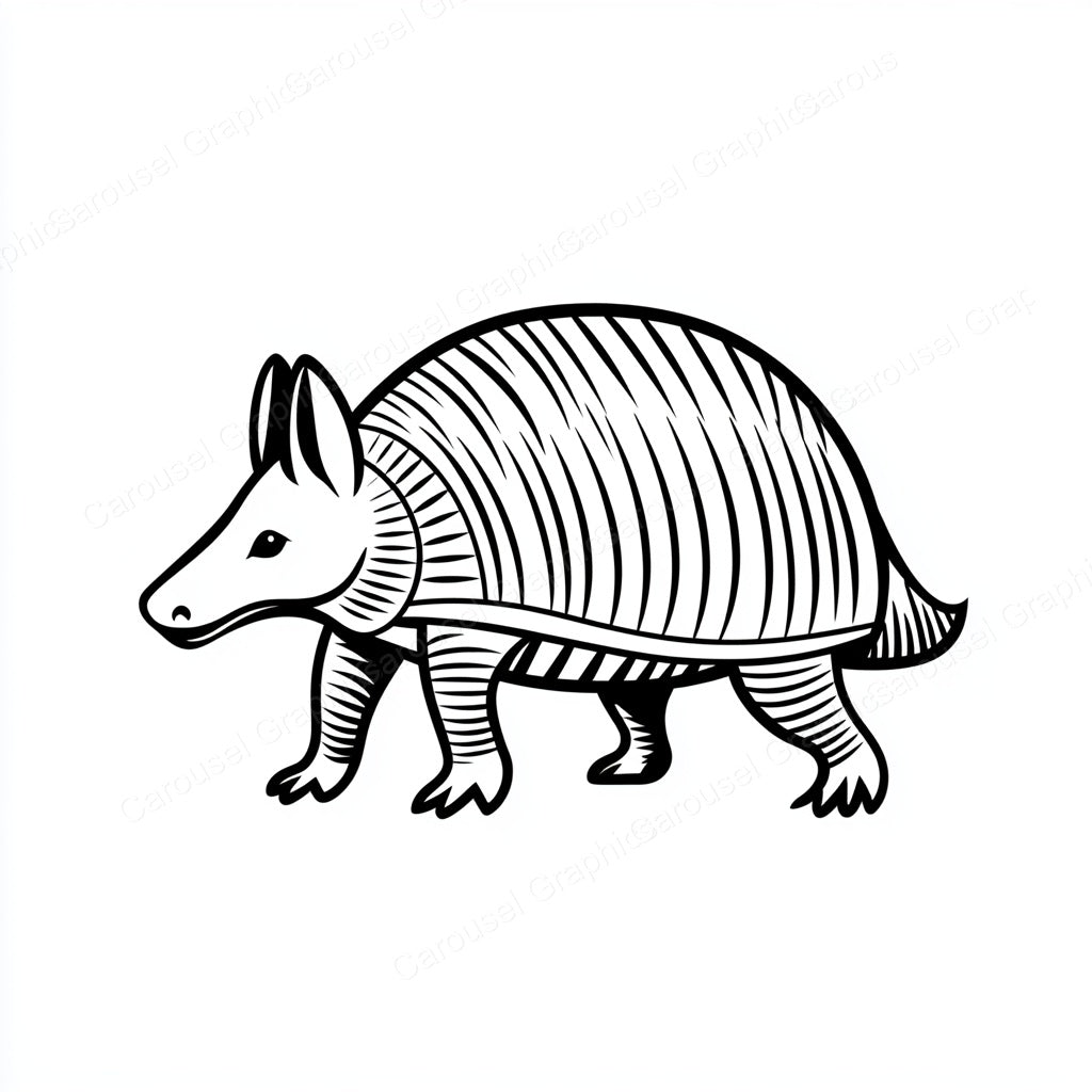 Armadillo Vector Graphic preview