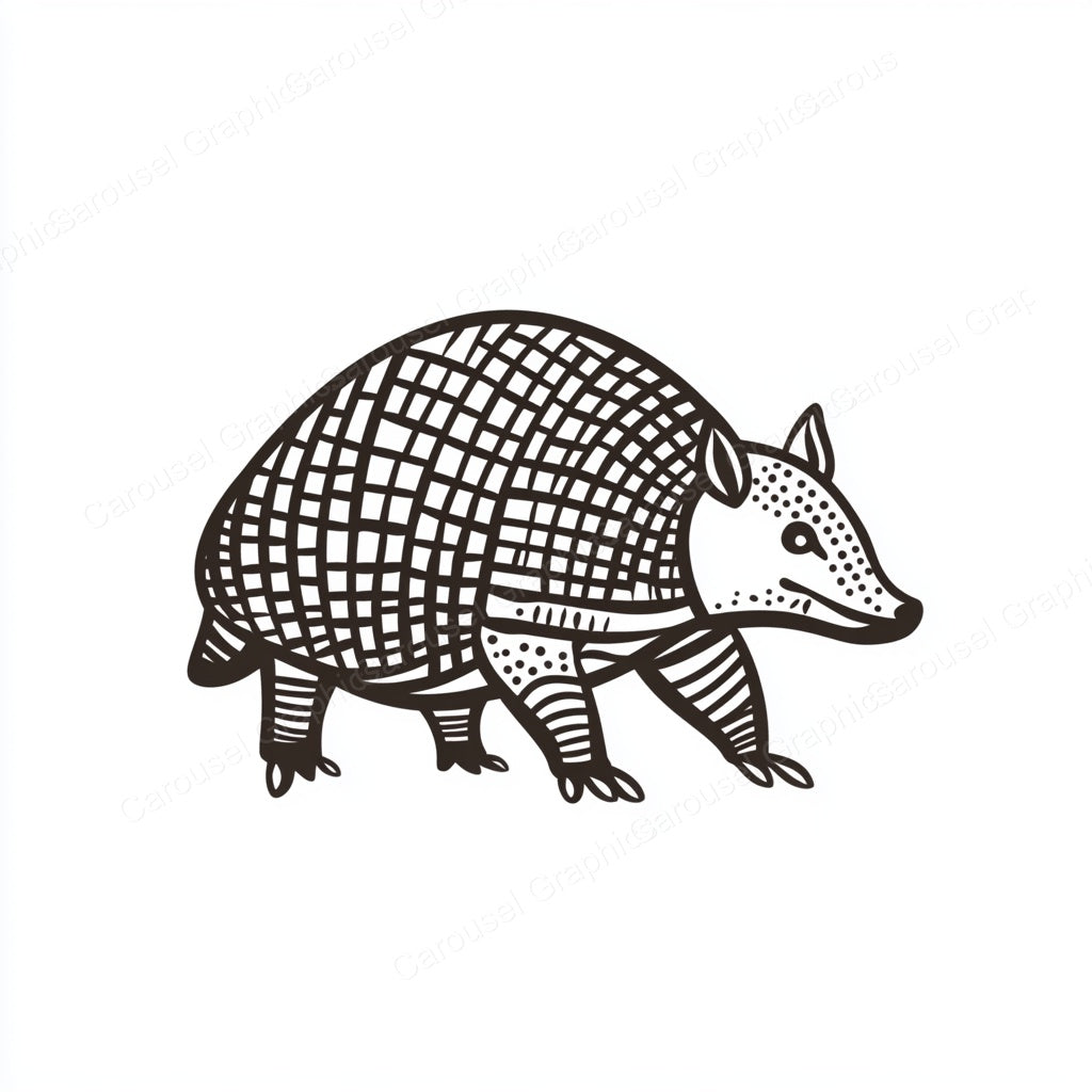 Armadillo Vector Graphic preview