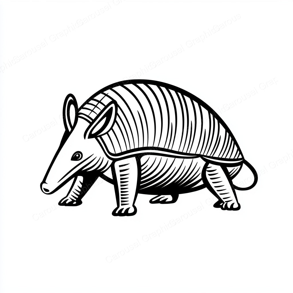 Armadillo Vector Graphic preview