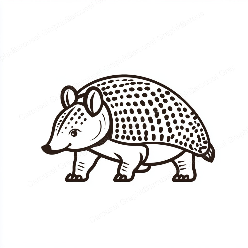 Armadillo Vector Graphic preview