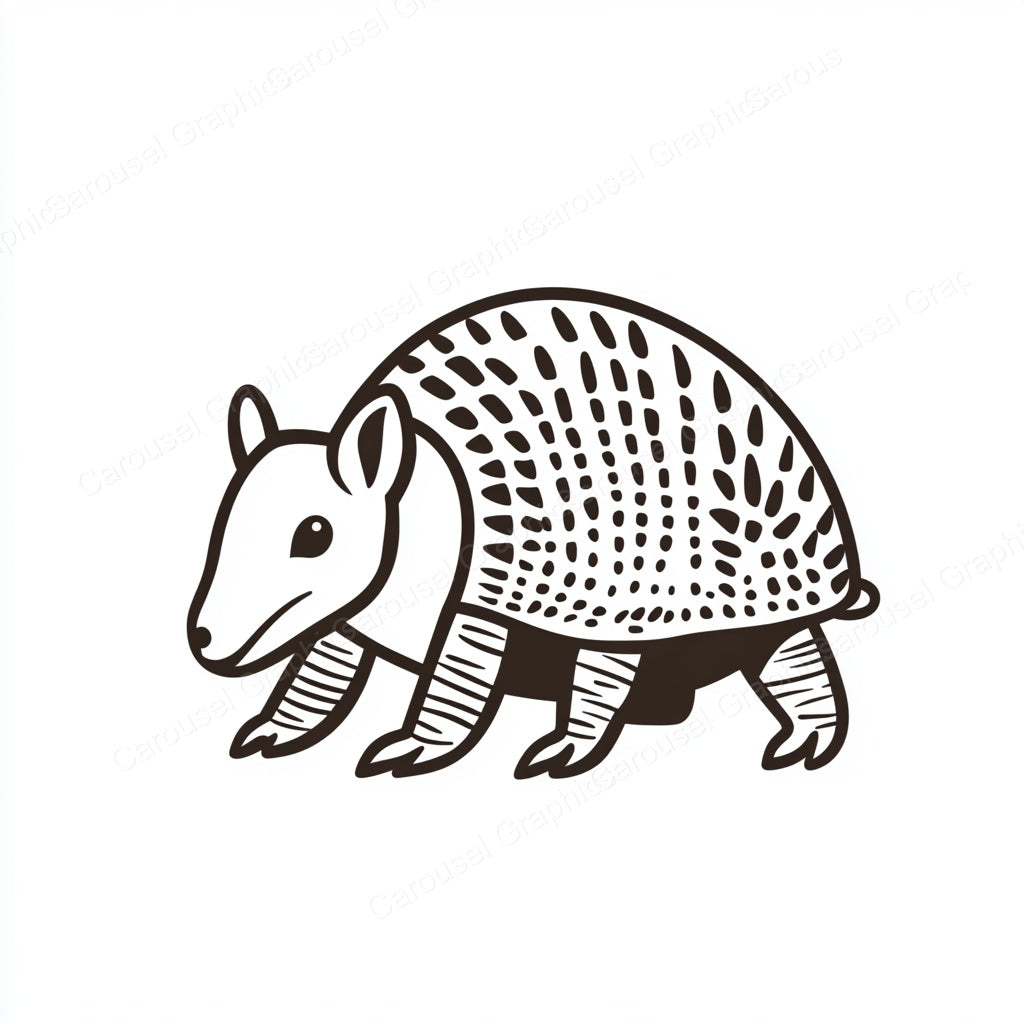 Armadillo Vector Graphic preview