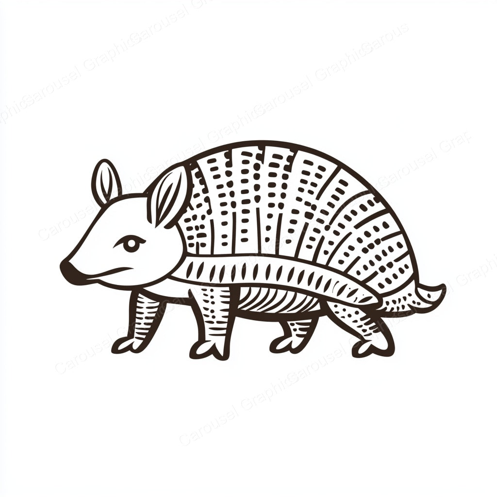 Armadillo Vector Graphic preview