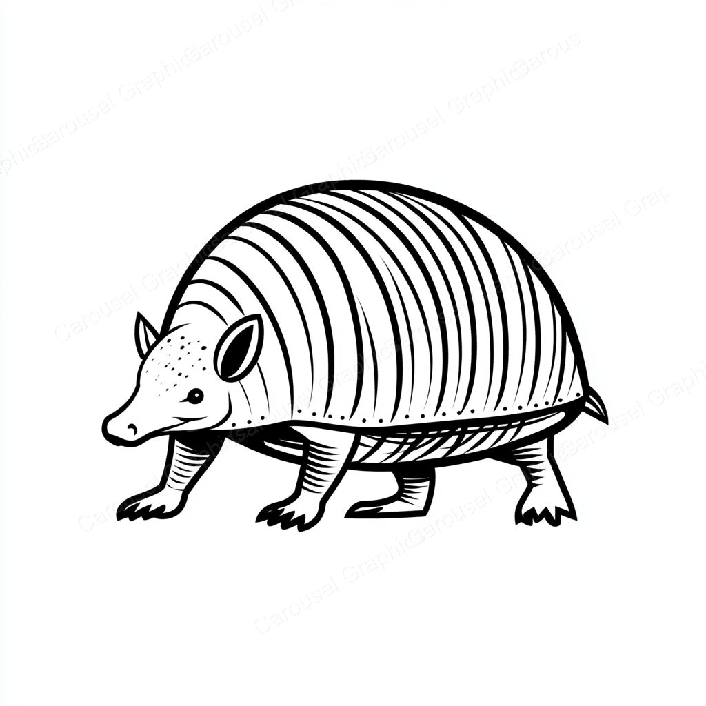 Armadillo Vector Graphic preview